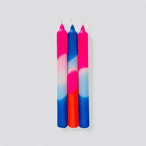 VFMK Neon Dip Dye Candles blue2