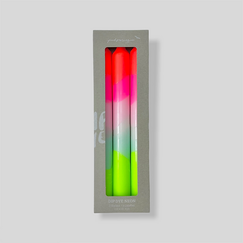 VFMK Neon Dip Dye Candles rainbow2